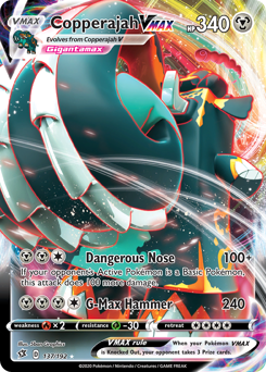Copperajah VMAX #137 Copperajah VMAX - Rebel Clash - #137 - Pokemon TCG card