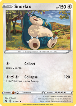 Snorlax - Rebel Clash - #141 - Pokemon TCG card