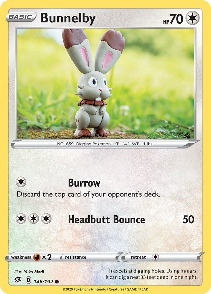 Bunnelby - Rebel Clash - #146 - Pokemon TCG card