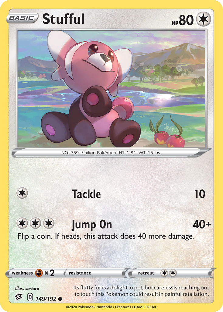 Stufful - Rebel Clash - #149 - Pokemon TCG card