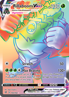 Rillaboom VMAX - Rebel Clash - #193 - Pokemon TCG card