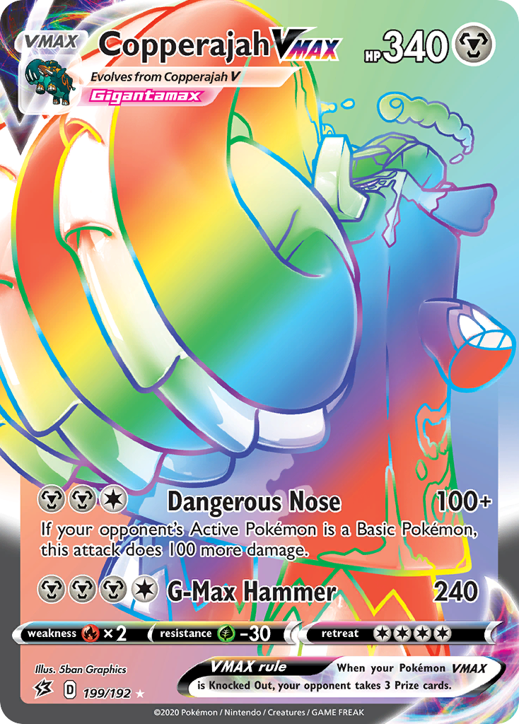 Copperajah VMAX - Rebel Clash - #199 - Pokemon TCG card