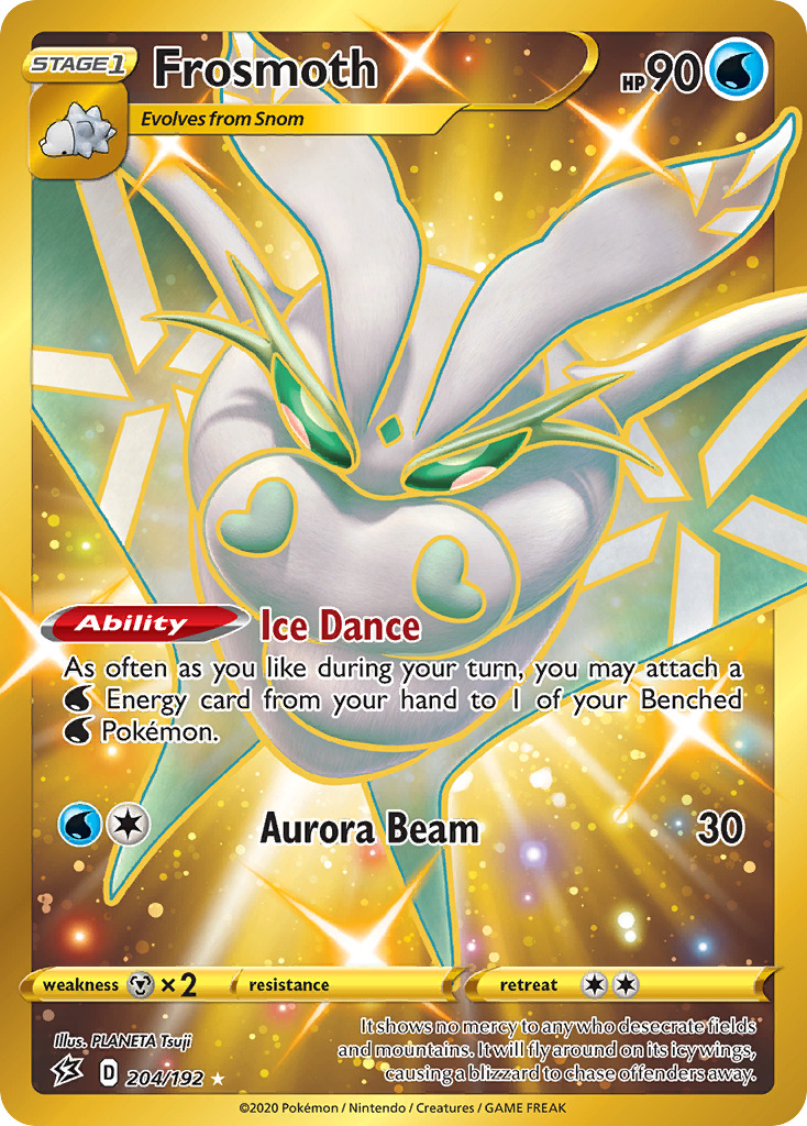 Frosmoth - Rebel Clash - #204 - Pokemon TCG card