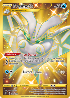 Frosmoth #204 Frosmoth - Rebel Clash - #204 - Pokemon TCG card