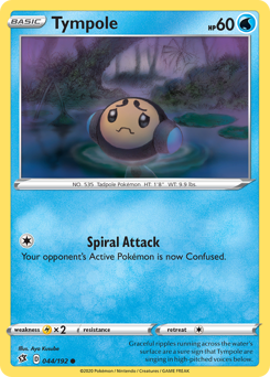 Tympole #44 Tympole - Rebel Clash - #44 - Pokemon TCG card