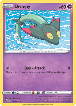 Dreepy - Rebel Clash - #89 - Pokemon TCG card