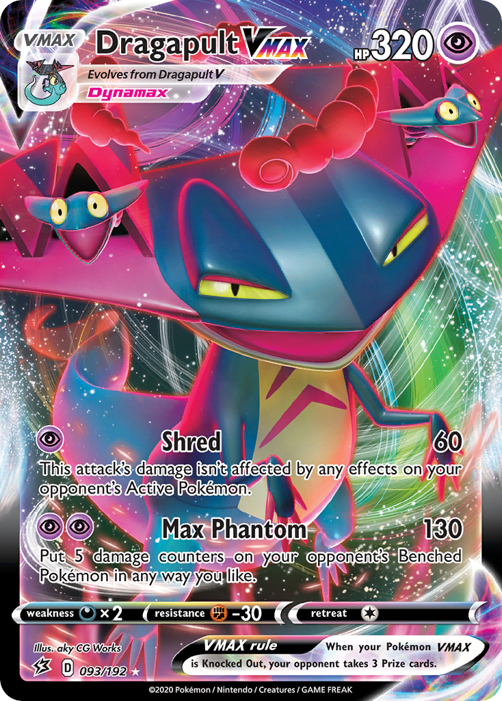 Dragapult VMAX - Rebel Clash - #93 - Pokemon TCG card
