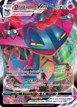 Dragapult VMAX - Rebel Clash - #93 - Pokemon TCG card
