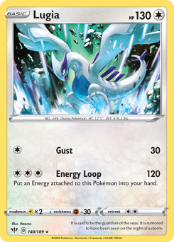 Lugia #140 Lugia - Darkness Ablaze - #140 - Pokemon TCG card