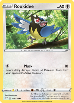 Rookidee - Darkness Ablaze - #154 - Pokemon TCG card