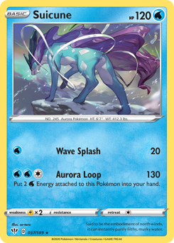 Suicune #37 Suicune - Darkness Ablaze - #37 - Pokemon TCG card