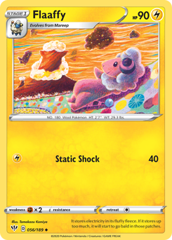 Flaaffy #56 Flaaffy - Darkness Ablaze - #56 - Pokemon TCG card