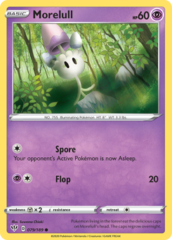 Morelull - Darkness Ablaze - #79 - Pokemon TCG card