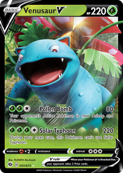 Venusaur V #1 Venusaur V - Champion's Path - #1 - Pokemon TCG card