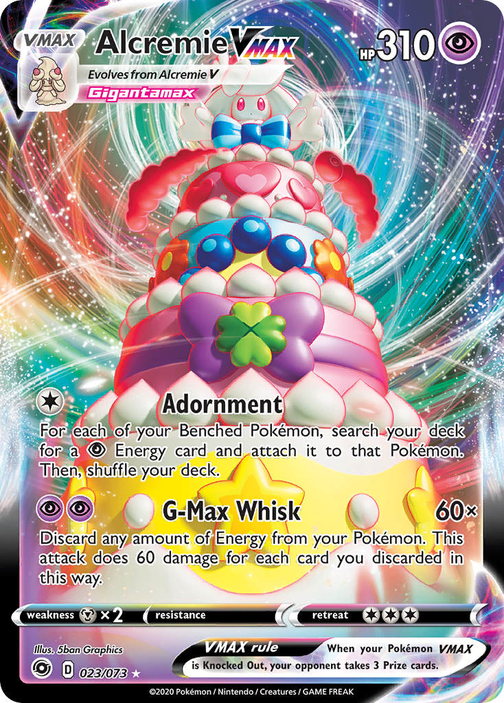 Alcremie VMAX - Champion's Path - #23 - Pokemon TCG card