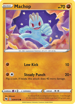 Machop #24 Machop - Champion's Path - #24 - Pokemon TCG card