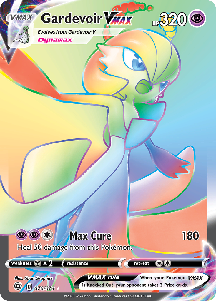 Gardevoir VMAX - Champion's Path - #76 - Pokemon TCG card