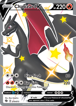 Charizard V #79 Charizard V - Champion's Path - #79 - Pokemon TCG card