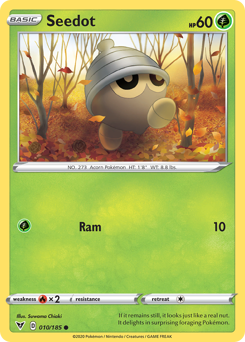 Seedot - Vivid Voltage - #10 - Pokemon TCG card
