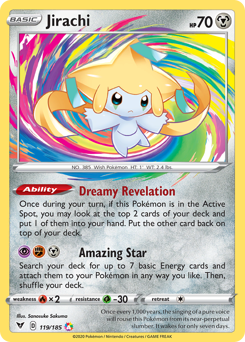 Jirachi #119 Jirachi - Vivid Voltage - #119 - Pokemon TCG card