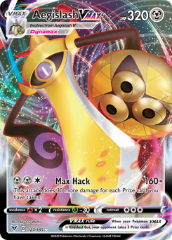 Aegislash VMAX - Vivid Voltage - #127 - Pokemon TCG card