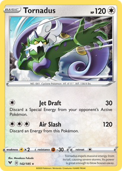Tornadus #142 Tornadus - Vivid Voltage - #142 - Pokemon TCG card