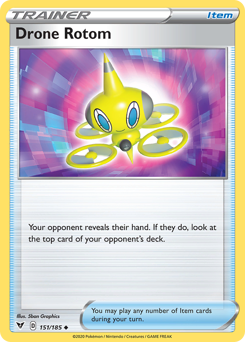 Drone Rotom #151 Drone Rotom - Vivid Voltage - #151 - Pokemon TCG card