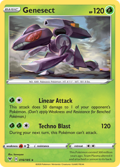 Genesect - Vivid Voltage - #16 - Pokemon TCG card