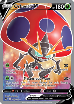 Orbeetle V #166 Orbeetle V - Vivid Voltage - #166 - Pokemon TCG card