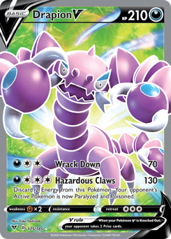 Drapion V - Vivid Voltage - #175 - Pokemon TCG card