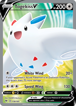 Togekiss V - Vivid Voltage - #178 - Pokemon TCG card