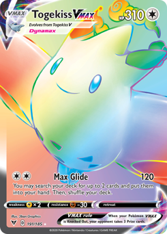 Togekiss VMAX - Vivid Voltage - #191 - Pokemon TCG card