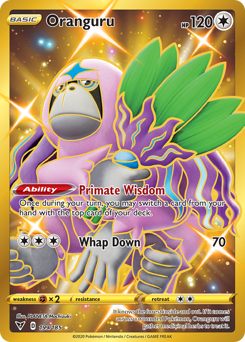 Oranguru #199 Oranguru - Vivid Voltage - #199 - Pokemon TCG card