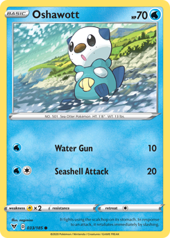 Oshawott - Vivid Voltage - #33 - Pokemon TCG card