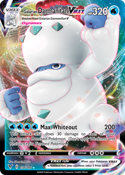 Galarian Darmanitan VMAX - Vivid Voltage - #37 - Pokemon TCG card