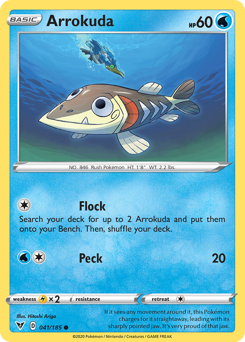 Arrokuda #41 Arrokuda - Vivid Voltage - #41 - Pokemon TCG card