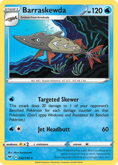 Barraskewda #42 Barraskewda - Vivid Voltage - #42 - Pokemon TCG card