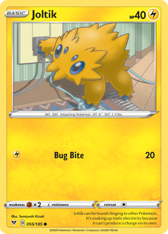 Joltik - Vivid Voltage - #55 - Pokemon TCG card