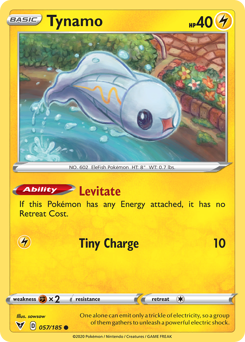 Tynamo #57 Tynamo - Vivid Voltage - #57 - Pokemon TCG card