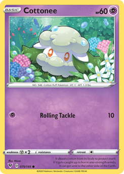 Cottonee - Vivid Voltage - #75 - Pokemon TCG card