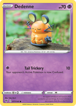Dedenne #77 Dedenne - Vivid Voltage - #77 - Pokemon TCG card