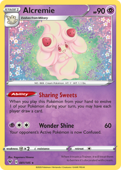 Alcremie - Vivid Voltage - #81 - Pokemon TCG card