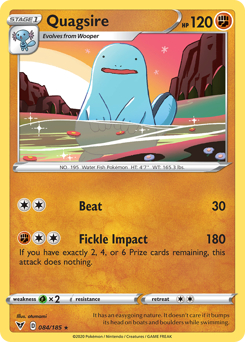 Quagsire - Vivid Voltage - #84 - Pokemon TCG card