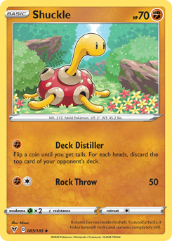 Shuckle - Vivid Voltage - #85 - Pokemon TCG card