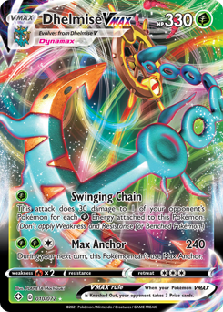 Dhelmise VMAX - Shining Fates - #10 - Pokemon TCG card
