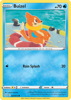 Buizel #22 Buizel - Shining Fates - #22 - Pokemon TCG card