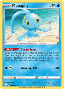 Manaphy - Shining Fates - #24 - Pokemon TCG card
