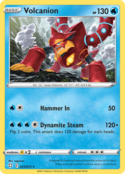 Volcanion #25 Volcanion - Shining Fates - #25 - Pokemon TCG card