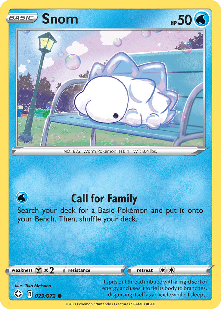 Snom - Shining Fates - #29 - Pokemon TCG card