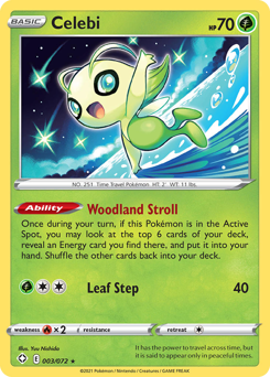 Celebi - Shining Fates - #3 - Pokemon TCG card